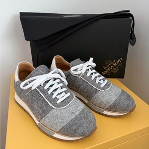 The Office of Angela Scott The Quinn felted wool sneaker